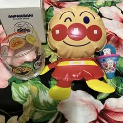 ANPANMAN 非売品グラスにキャラセット