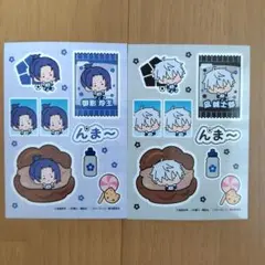 ブルーロック シール　ステッカー　んまほっぺ 凪誠士郎 御影玲王 2枚セット