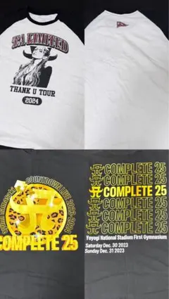 新品 未開封 XXL 浜崎あゆみ 2025 サマーグッズ Tシャツ ホワイト