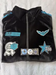 Ado ファッショナブル 「よだか」トラックジャケット XL缶バッジ付