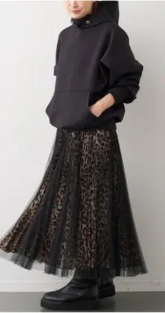 ドゥズィエムクラス　Oversized Hoodie　ブラック　新品未使用タグ付