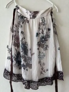 [タグ付き新品]レストローズ　シフォンスカート