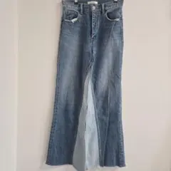 moussy マウジー デニム ブーツカット フレアパンツ オシャレ