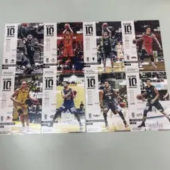 B.LEAGUE CARD リアルカードコレクション 8枚