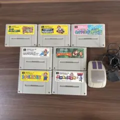スーパーファミコン　ソフト　マリオシリーズまとめ　sfc