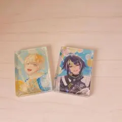 にじさんじ ノスタルジアコレクション アクリルブロック 緋八マナ 伊波ライ