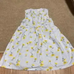 Samansa Mos2 Lagom 花柄ノースリーブワンピースのサムネイル