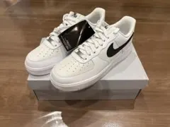 NIKE AIR FORCE 1 ホワイト ブラック 27cm