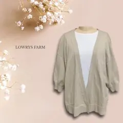 ローリーズファーム♡ラップカーディガン 七分袖 羽織り カジュアル シンプル