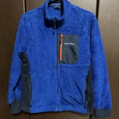 montbell フリースジャケット 青　キッズ160