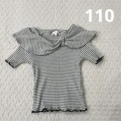 【美品】ボーダーTシャツ/女の子