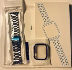 YOFITAR Apple Watch ステンレスバンド&ケース セット