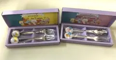 新品未使用★BT21 カトラリーセット4種 フォーク3＆スプーン1 BTS