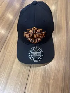 本日のみ最終値下げHarley-Davidson ストレッチフィットキャップ 黒のサムネイル