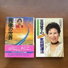 A〜74 宜保愛子 著書 2冊セット 霊視の世界 宜保愛子 著書2冊セット 幸せを呼ぶ守護霊 霊視の世界 - メルカリ