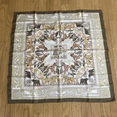 HERMÈS カレ85 動物モチーフ