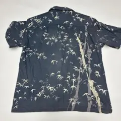 mont-bell Take Loha アロハシャツ 竹柄 ネイビーのサムネイル