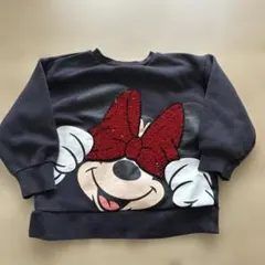 Disneyミニーマウス トレーナー ネイビー