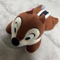 肩のせぬいぐるみ　チップ　ディズニーランド