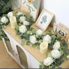 ユーカリ フェイクグリーン 結婚式 ウェルカムボード　前撮り 結婚式のサムネイル