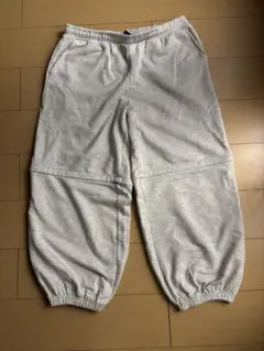 グレー ジョガーパンツ スウェットパンツ