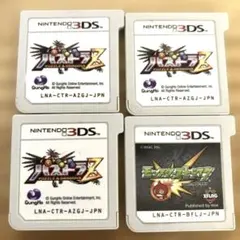 【3DS】パズドラZ3本＋モンスト 4本セット 【動作確認済】
