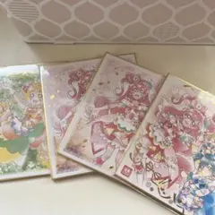 プリキュア色紙アート