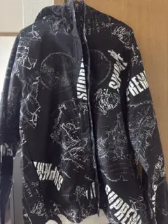 THE NORTH FACE supremeコラボ　地図柄マウンテンパーカー