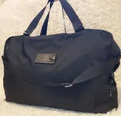 ⭐美品⭐agnes b. 大容量 ボストンバッグ 2way ポーチ 南京錠付き