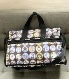LeSportsac レスポートサック　ボストンバッグ　旅行　ジム　美品のサムネイル