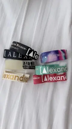 [Alexandros] ラバーバンド 7点セット
