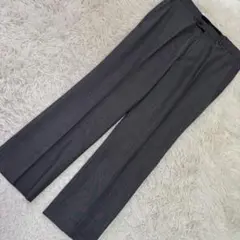 《良品》theory スラックス チャコール 34 ビジネス フォーマル 着回し