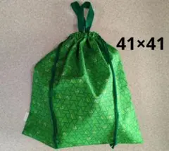 453大きめ巾着袋　体操服袋　着替え袋ハンドメイド
