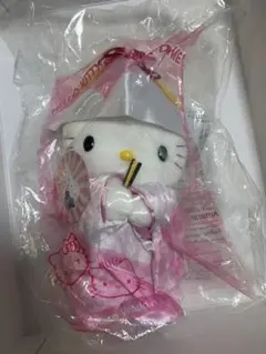 キティぬいぐるみ　マクドナルド付録　花嫁姿　未開封