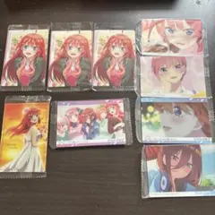 五等分の花嫁 カードセット