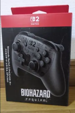 【新品未使用】スイッチ2 プロコン バイオハザード レクイエム エディション