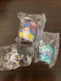 はぴだんぶい FUNFUNおうえんフィギュア ガチャガチャ 3体