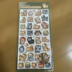 ボンボンドロップシール 和柄 芝犬 クーリア 正規品