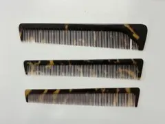 ⑧⓪ 中古 べっ甲 直刃櫛 3種のサムネイル