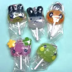 【たまごっち】 キャンディーチャーム 5個セット セミコンプ