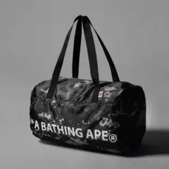 新品　A BATHING APE カモフラ ボストンバッグ 旅行用