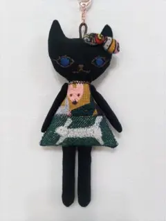 黒ねこさんチャーム 3 ミナペルホネン