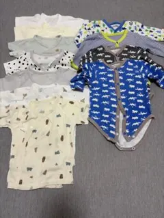 ベビー肌着 短肌着　ロンパース　11点セット