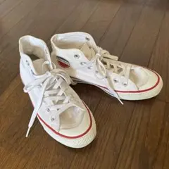 CONVERSE ハイカットスニーカー　ホワイト　24.5cm