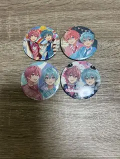 すとぷり　さとみ　ころん　缶バッジ4個セット