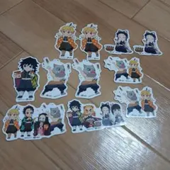 【まとめ売り】鬼滅の刃 ばかうけステッカー 11枚セット