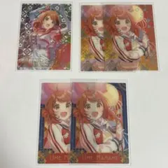 学マス アートクリアカード 花海佑芽 レア ノーマル