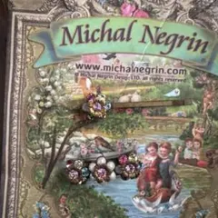 花モチーフ ヘアピン　　ミハエルネグリン