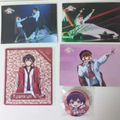 カラフルピーチ ゆあんくん ブロマイド マグネット 缶バッチ セット