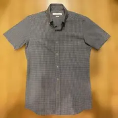 美品　GREEN LABEL RELAXING ギンガムチェック半袖シャツ M